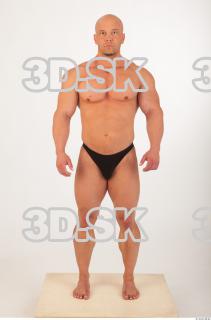 Whole body modeling swim suit photo reference of Sebastian 0023